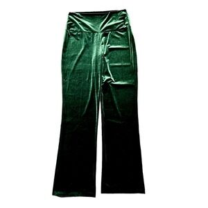 Norma Kamali Green Wide Leg Pants